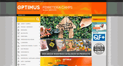 Desktop Screenshot of ferreteriacamps.com